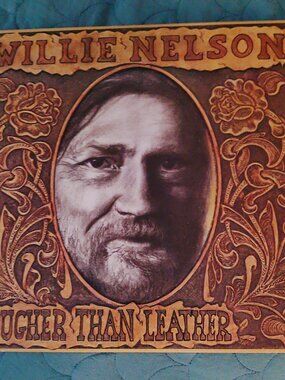 VINTAGE VINYL Willie Nelson Tougher than Leather